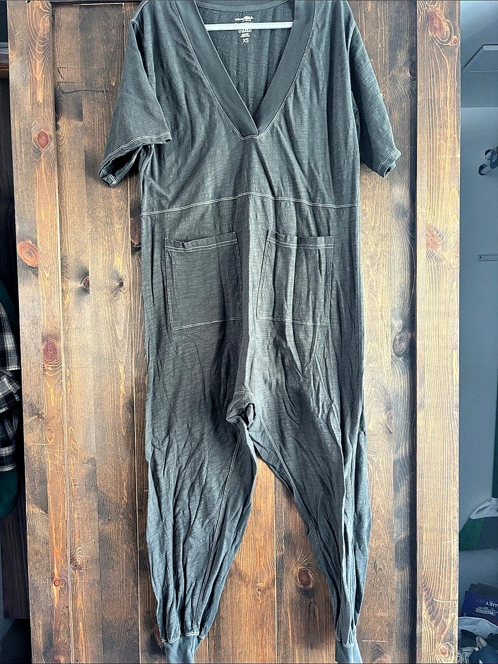 natural life Charlie Jumpsuit Gray XS